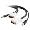 DVI Dual Link with USB 2.0 KVM Cable - 6 ft