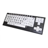 VisionBoard2 Large Key Keyboard - Black and White