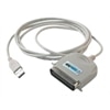 CablesToGo USB IEEE-1284 Parallel Printer Adapter Cable - 6 ft