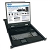 8-Port NetController™ Rack Console KVM with 19 in LCD-Requires P780-Series Cables PS/2 & USB