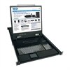 16PORT VGA KVM CONSOLE W/ 19IN LCD MONITOR/KEYBOARD/TOUCHPAD