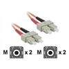 C2G 4M CABLE MMF SC SC-62.5/125