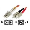 3m Multimode 62.5/125 Duplex Fiber Patch Cable LC - SC