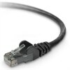 RJ-45 CAT6 Black Snagless Patch Cable - 3 ft  - TAA Compliant