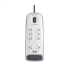 Belkin Inc 8-outlet Surge Protector with 6 ft Power Cord with Telephone Protection