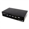 4 Port DVI Video Splitter with Audio