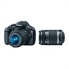 EOS Rebel T3 18-55 mm IS II Digital SLR Camera Kit with EF-S 55-250mm f/4-5.6 IS Telephoto Zoom Lens Bundle