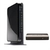 Netgear Wireless Router - Dual Band 300 + 300Mbps - 4 Gigabit Ports  and Push2 TV Wireless Display Adapter (WNDR3700 + PTV3000)