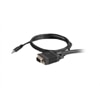 C2G HD15 UXGA + 3.5mm Stereo Audio M/M Monitor Cable - VGA / audio cable - HD-15, mini-phone stereo 3.5 mm  (M) - HD-15, mini-phone stereo 3.5 mm  (M) - 35 ft - thumbscrews - black