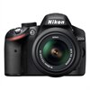 Nikon D3200 Black 24.2 MP Digital SLR Camera (with 18 - 55 mm Zoom Lens)