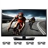 LG 47-inch LED LCD TV - 47LM4600 1080p 120Hz Cinema 3D HDTV with 4 Pairs of 3D Glasses