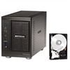 Netgear ReadyNAS Pro 2 Diskless Bundle with Western Digital Hard Drives 2 X 3TB (RNDP2000, WD30EFRX)