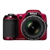 Nikon Coolpix L820 - 16.0 Mpix - 30 x optical zoom - 3D - compact - Digital camera – red