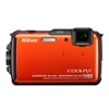 Nikon Coolpix AW110 Waterproof Digital - 16 MP Camera - Orange