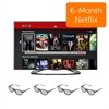 LG 47-inch LED TV - 47LA6200 1080p 120Hz Smart 3D HDTV with 4 - 3D Glasses