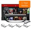 LG 47-inch LED TV - 47LA7400 1080p 240Hz Dual Core Smart 3D TV with Magic Remote and 4 - 3D Glasses