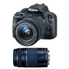 Canon EOS Rebel SL1 18.0 MP Digital SLR Camera with EF-S 18-55mm IS STM lens and EF 75-300mm f/4-5.6 III