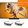 Sharp 90-inch LED Smart TV - LC90LE657U 3D HDTV with 2 Pairs of 3D Glasses
