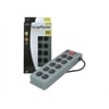 10-Outlet Metal SurgeMaster with 15 ft Power Cord