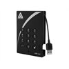 Apricorn 1.5TB USB 3.0 Apricorn Aegis Padlock portable external hard drive