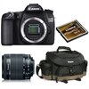 Canon EOS 70D 20.2 MP Digital SLR Camera bundle with EF-S 18-55mm IS STM lens, 10EG Gadget Bag and 16GB Memory Card