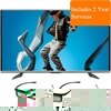 Sharp 70 Inch LED Smart TV 70UQ17U 3D HDTV with 3D glasses (2pcs)