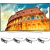 Samsung 65 Inch Curved LED Smart TV UN65H8000 3D HDTV with 3D glasses (4pcs)