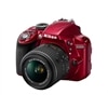 Nikon D3300 24.2 Megapixel DSLR AF-S VR DX 18-55mm lens - red