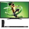 Sharp 70 Inch AQUOS Q LED Smart TV 70EQ10U HDTV bundle with HT-SB602 Home Theater System