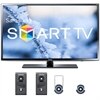 Samsung 60 Inch LED Smart TV UN60H6203 HDTV with FREE Mini Wall Mount for Samsung TVs 32-65 Inch