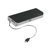 ReTrak Premier 10000 mAh Power Bank with Built-In Retractable Micro USB Cable