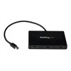 3-port StarTech.com Mini DisplayPort to HDMI Mult Monitor Splitter 3-Port MST Hub - video/audio splitter - 3 ports - ...