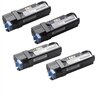Dell 4-Pack: 1 x 2,000-Page Black / Cyan / Magenta / Yellow Toner for Dell 1320c