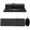 Dell E-Port Replicator with KB212-B USB 104 Quiet Key Keyboard and MS111 USB 3-Button Optical Mouse