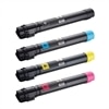 Dell 4-Pack: 1 x 19,000-Page Black Toner Cartridge / 1 x 20,000-Page Cyan Toner Cartridge / 1 x 20,000-Page Yellow Toner Cartridge / 1 x 20,000-Page Magenta Toner Cartridge for Dell 7130cdn Printer