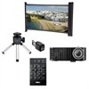 Dell Mobile Projector - M115HD with 27-inch Pico Video Spectra 1.5 Projection Screen and Wireless Dongle with Mini-Tripod and Remote Control