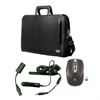 Dell Hit the road in style: Receive a free Logitech Anywhere mouse when you buy Leather Attache Carrying Case and Auto-Air Power Adapter