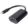 Dell - Adaptador de vídeo / audio - DisplayPort / HDMI - Mini DisplayPort (M) - HDMI de 19 espigas (H) - 20.3 cm - ( RG-58 ) - para XPS 13, 14 (L421X)