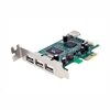 StarTech.com 4 Port PCI Express Low Profile High Speed USB Card - USB adapter - PCI Express x1 low profile - USB, Hi-Speed USB - 4 ports