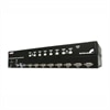 StarTech.com 8 Port 1U RackMount USB PS/2 KVM Switch with OSD - Conmutador KVM - USB - 8 x KVM port(s) - 1 usuario local - sobremesa