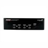 StarTech.com 4 Port Dual DVI USB KVM Switch w/ Audio & USB Hub - Conmutador KVM / audio / USB - USB - 4 x KVM / audio / USB - 1 usuario local - sobremesa