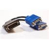 Câble : dongle DMS 59 vers VGA double
