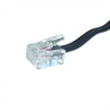 Dell - Câble de téléphone - RJ-11 (M) - RJ-11 (M) - 1.8 m - noir