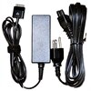 Adaptateur c.a. Dell de 30 watt à trois broches avec câble d'alimentation de 3.28 pi pour Dell Latitude 10 Tablet/XPS 10 Tablet