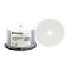 Verbatim DataLifePlus - 50 x DVD+R - 4.7 Go 8x - blanc - surface imprimable par transfert thermique - spindle