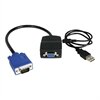 2-port StarTech.com 2 Port VGA Video Splitter - USB Powered - Répartiteur video - 2 x VGA - Ordinateur de bureau
