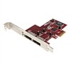 StarTech.com 2 Port PCI Express eSATA Controller Adapter Card - contrôleur de stockage - eSATA 3Gb/s - PCIe x1
