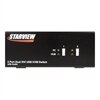 StarTech.com 2 ports DVI double avec audio Commutateur KVM USB