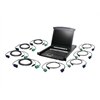 Iogear 8pt KVM LCD SWCH W/Cbl-Inclut 8 Usb Cbl