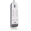 Belkin Surge Protector 8 de sortie avec 6 m Cordon d'alimentation avec protection des lignes téléphoniques